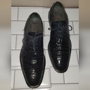 GENUINE CROCODILE OXFORD DRESS SHOES #️⃣#️⃣#️⃣❗️❗️❗️